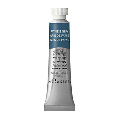 Picture of Winsor & Newton Professional Water Colour Paint, 5ml tube, Payne's Gray