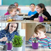 Picture of Hot Food Jar DaCool Insulated Lunch Container 16 oz Stainless Steel Keep Food Cool & Hot Bento Lunch Box for Kids Adult with Spoon Leak Proof for School Office Picnic Travel Outdoors - Purple