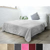 Picture of PAVILIA Luxury Sherpa Twin Size Bed Blanket | Fluffy, Plush, Shaggy, Large Grey Throw for Couch, Sofa | Soft, Lightweight, Microfiber | Light Gray Bedding Blanket | 60 x 80 Inches