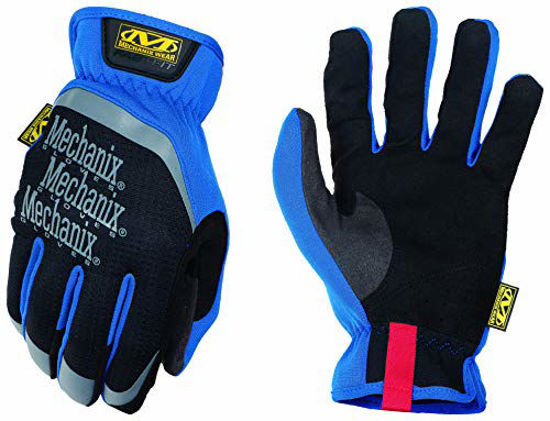 Mechanix Wear FastFit Work Gloves Small Blue