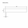 Picture of Pack of 6 Bone Guitar String Bridge Saddle Blank for Acoustic Classical Guitar Mandolin Banjo Ukulele 80x3x10mm,MuisicOne