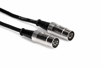 Picture of Hosa MID-525 Serviceable 5-Pin DIN to Serviceable 5-Pin DIN Pro MIDI Cable, 25 Feet