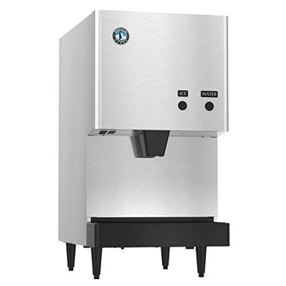 Picture of Hoshizaki DCM-270BAH Air-Cooled Countertop Ice Maker and Water Dispenser with 10 lb. Storage Capacity, 282 lbs/Day, 115v, NSF