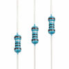 Picture of EDGELEC 100pcs 1 ohm Resistor 1/4w (0.25 Watt) ±1% Tolerance Metal Film Fixed Resistor, Multiple Values of Resistance Optional