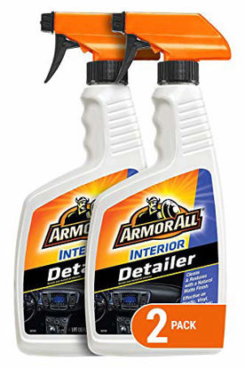 Picture of Armor All Interior Car Cleaner Formula, Detailer for Cars, Truck, Motorcycle, 16 Fl Oz, Pack of 2, 18726