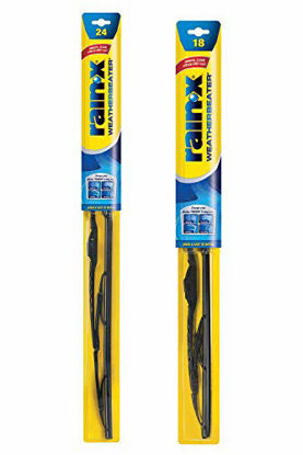Picture of Rain-X - 820148 WeatherBeater Wiper Blade Combo Pack 24" and 18"
