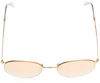 Picture of Ray-Ban RB3447 Metal Round Sunglasses, Matte Gold/Copper Flash, 53 mm