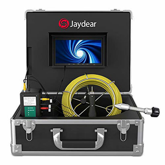 Pipe Pipeline Inspection Camera 30M/100ft Drain Sewer Industrial Endoscope Video 