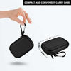 Picture of Hard Case Compatible with SanDisk 500GB/ 1TB/ 2TB Extreme Portable SSD - Up to 1050MB/s - USB-C, USB 3.2 Gen 2 - External Solid State Drive. Carrying Travel Holder for USB Cables. (Box Only)