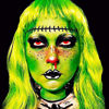 Picture of Mehron Makeup Paradise Makeup AQ Face & Body Paint (1.4 oz) (Lime)