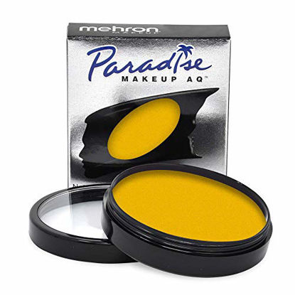 Picture of Mehron Makeup Paradise Makeup AQ Face & Body Paint (1.4 oz) (Yellow)