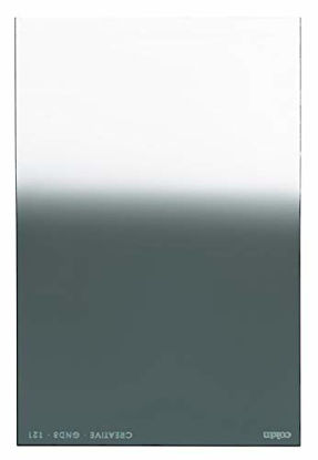 Picture of Cokin Square Graduated Neutral Density Grey G2 - ND8 3-Stops Hard (Z121) for L (Z) Series Holder - 100mm X 150mm