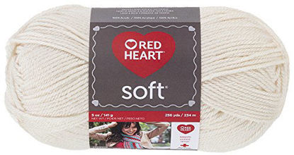 Picture of RED HEART Soft Yarn, Off-White