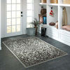 Picture of Maples Rugs Pelham Vintage Area Rugs for Living Room & Bedroom [Made in USA], 3'4 x 5, Grey Tonal