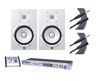 Picture of Yamaha HS8 W 8-Inch Powered Studio Monitor Speaker, White