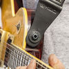 Picture of KLIQ Vintage Woven Guitar Strap for Acoustic and Electric Guitars | '60s Jacquard Weave Hootenanny Style | 2 Rubber Strap Locks Included, Red Rose