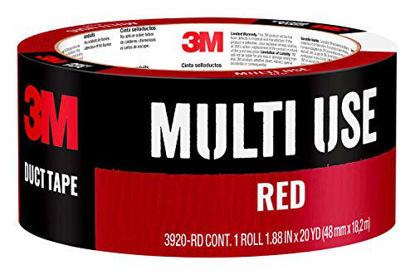 Picture of 3M Multi-Purpose Duct Tape Red, 1.88 Inches by 20 Yards, 3920-RD