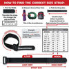Picture of Reusable Cinch Straps 2" x 72" - 4 Pack, Multipurpose Strong Gripping, Quality Hook and Loop Securing Straps (Black)