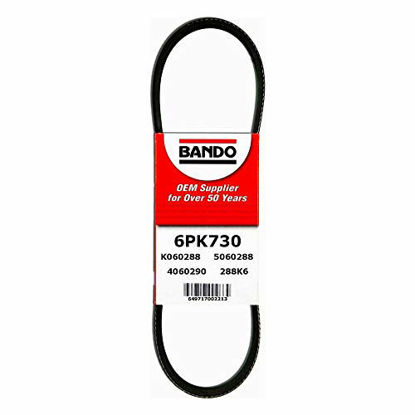 Picture of Bando USA 6PK730 OEM Quality Serpentine Belt