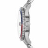 Picture of Fossil Men's FB-01 Quartz Stainless Three-Hand Watch, Color: Silver/Blue/Red (Model: FS5657)
