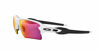 Picture of Oakley Men's OO9188 Flak 2.0 XL Rectangular Sunglasses, Polished White/Prizm Field, 59 mm