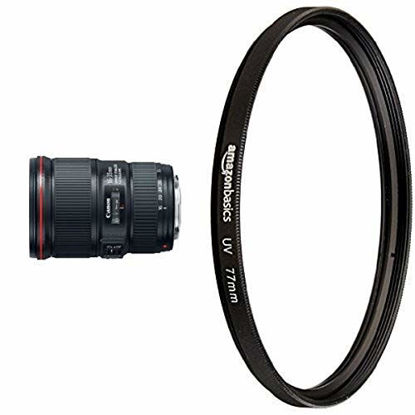 Picture of Canon EF 16-35mm f/4L IS USM Lens with UV Protection Lens Filter - 77 mm