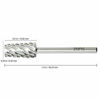 Picture of Pana Professional USA Tapered Barrel Bit Nail Drill (Gold, Silver, Ceramic) (Extra Coarse (Silver))