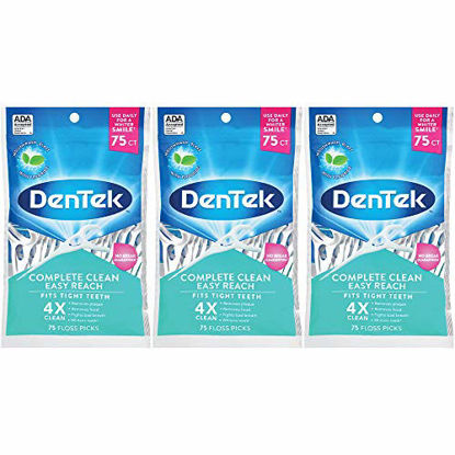 Picture of DenTek Complete Clean Floss Picks, 225 Count