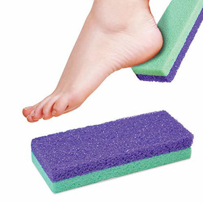 Picture of Maccibelle Salon Foot Pumice and Scrubber for Feet and Heels Callus and Dead Skins, Safely and Easily eliminate Callus and Rough Heels (Pack of 1)