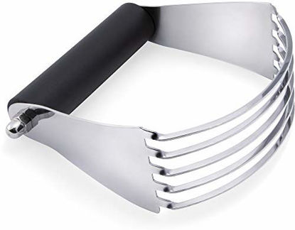 Picture of Spring Chef Dough Blender, Top Professional Pastry Cutter with Heavy Duty Stainless Steel Blades, Large Size