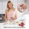 Picture of Spring Chef Dough Blender, Top Professional Pastry Cutter with Heavy Duty Stainless Steel Blades, Large Size