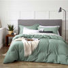 Picture of Bedsure King Size Duvet Cover Set with Zipper Closure, Washed Microfiber - Ultra Soft King Size(104x90 inches) -3 Pieces (1 Duvet Cover + 2 Pillow Shams)