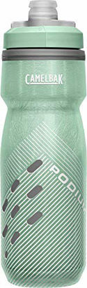 Picture of CamelBak Podium Chill Insulated Bike Water Bottle - Squeeze Bottle - 21oz, Sage Perforated