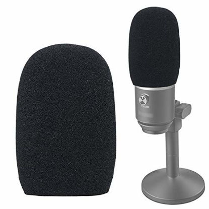 Picture of YOUSHARES Foam Microphone Windscreen - Wind Cover Mic Pop Filter Compatible with FIFINE USB Microphone (K670) for Recording, Podcasting