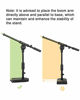 Picture of InnoGear Adjustable Desk Microphone Stand, Weighted Base with Soft Grip Twist Clutch, Boom Arm, 3/8" and 5/8" Threaded Mounts for Kick Drums, Guitar Amps, Blue Yeti and Blue Snowball