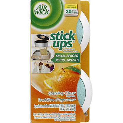 Picture of Air Wick Stick Ups Air Freshener, Sparkling Citrus, 2ct