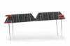 Picture of Camco Adjustable Sewer Hose Drain Support Kit -Rigid Support Cradles, 4 Point Adjustment Works Over Uneven Terrain For Increased Drainage, Adapts to a 10ft, 15ft or 20ft Sewer Hose Kit (43071)