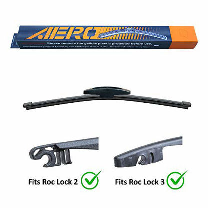 Picture of AERO 12" Roc Lock 2 & 3 OEM Quality Premium All-Season Rear Wiper Blade