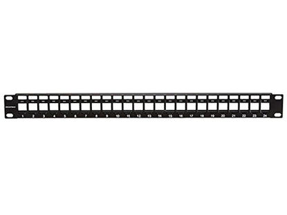 Picture of Monoprice Keystone Jack Panel, 24 ports