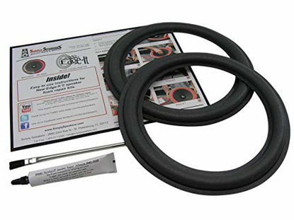Picture of JL Audio 10 Inch Foam Speaker Repair Kit FSK-10JL (PAIR)