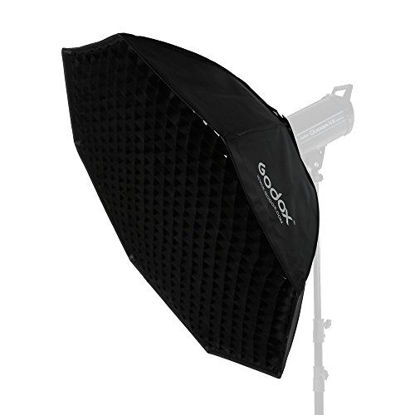 Picture of Godox softbox 95cm 37" Octagon Honeycomb Grid Strip Softbox Strip Box with Bowens Mount