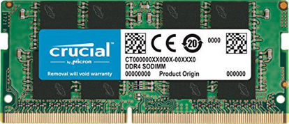 Picture of Crucial 8GB Single DDR4 3200 MT/S (PC4-25600) CL22 SR X8 Unbuffered SODIMM 260-Pin Memory - CT8G4SFS832A