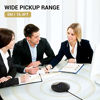 Picture of TONOR USB Conference Microphone, Omnidirectional PC Computer Condenser Mic with Mute Button for Online Meeting/Class, Zoom Call, Skype Chatting, Plug & Play (TM20)