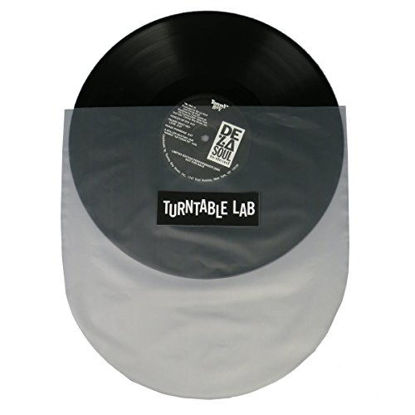 Picture of Turntable Lab: Round-Bottom Vinyl Record LP Sleeves (50 Pack)