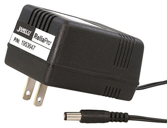 Picture of Jameco Reliapro GPU410900500WDOO AC-to-DC Regulated Linear Wall Adapter, 4.5W, 9V, 0.5 Amp, 3.0" H x 2.0" W x 1.6" D