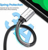 Picture of USB Type C Cable 3ft [3 Pack], Compatible with Samsung Galaxy A10/A20/A51/S10/S9/S8/Note 8,LG V20/V30/V40(3A Fast Charging)3 Pack USB-A to USB-C TPE Cord Fast Charging C Cables