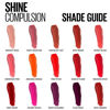 Picture of Maybelline New York Color Sensational Shine Compulsion Lipstick Makeup, Magenta Affair, 0.1 Ounce