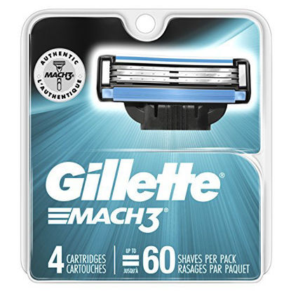 Picture of Gillette Mach3 Men's Razor Blade Refills, Count, Basic