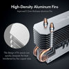 Picture of ineo M.2 2280 SSD Rocket Heatsink Built-in Cooling Fan [M3]