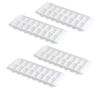 Picture of Kitch Easy Release White Ice Cube Tray, 16 Cube Trays (Pack of 4) (4 Pack - 64 Cubes)